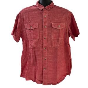 Woolrich Men's Button Down Shirt Large